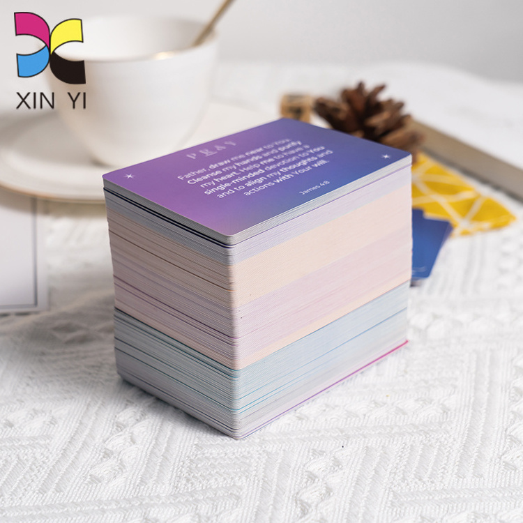 affirmation card deck affirmation cards custom printed flash deck cards