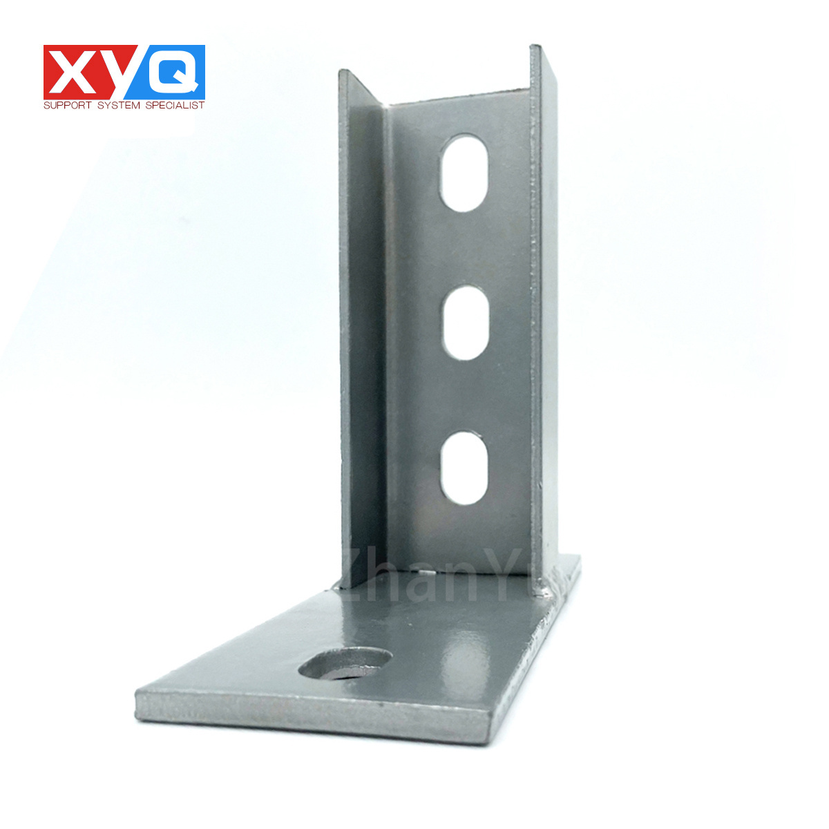 HDG galvanized raw post base strutpost base strut c channel steel unistrut stand Unicanal canal de puntal