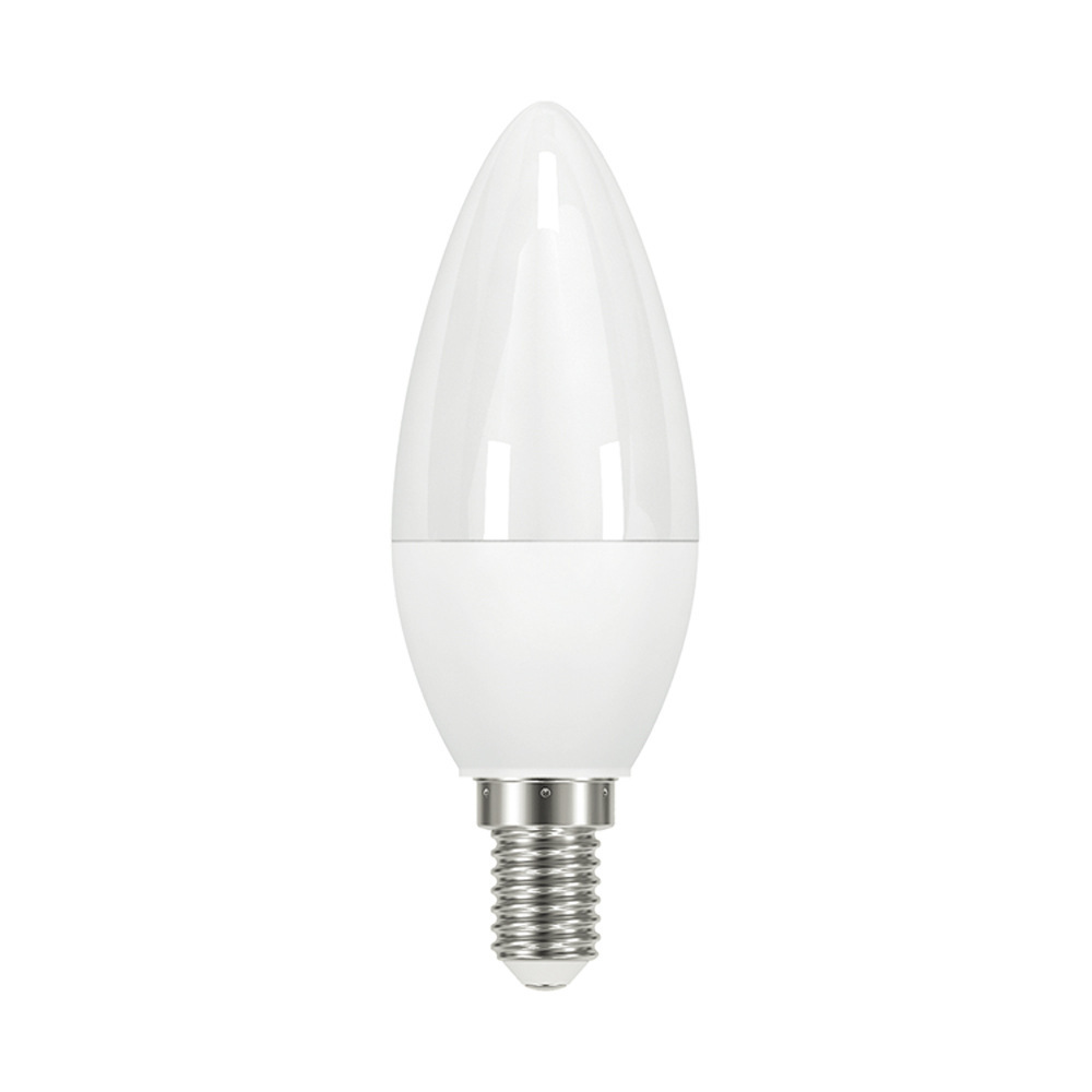 LED candle lamp E14E12E27 Sharp bubble pull tail bubble transparent cover milk white cover C37 candle bulb