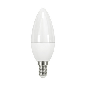 LED candle lamp E14E12E27 Sharp bubble pull tail bubble transparent cover milk white cover C37 candle bulb