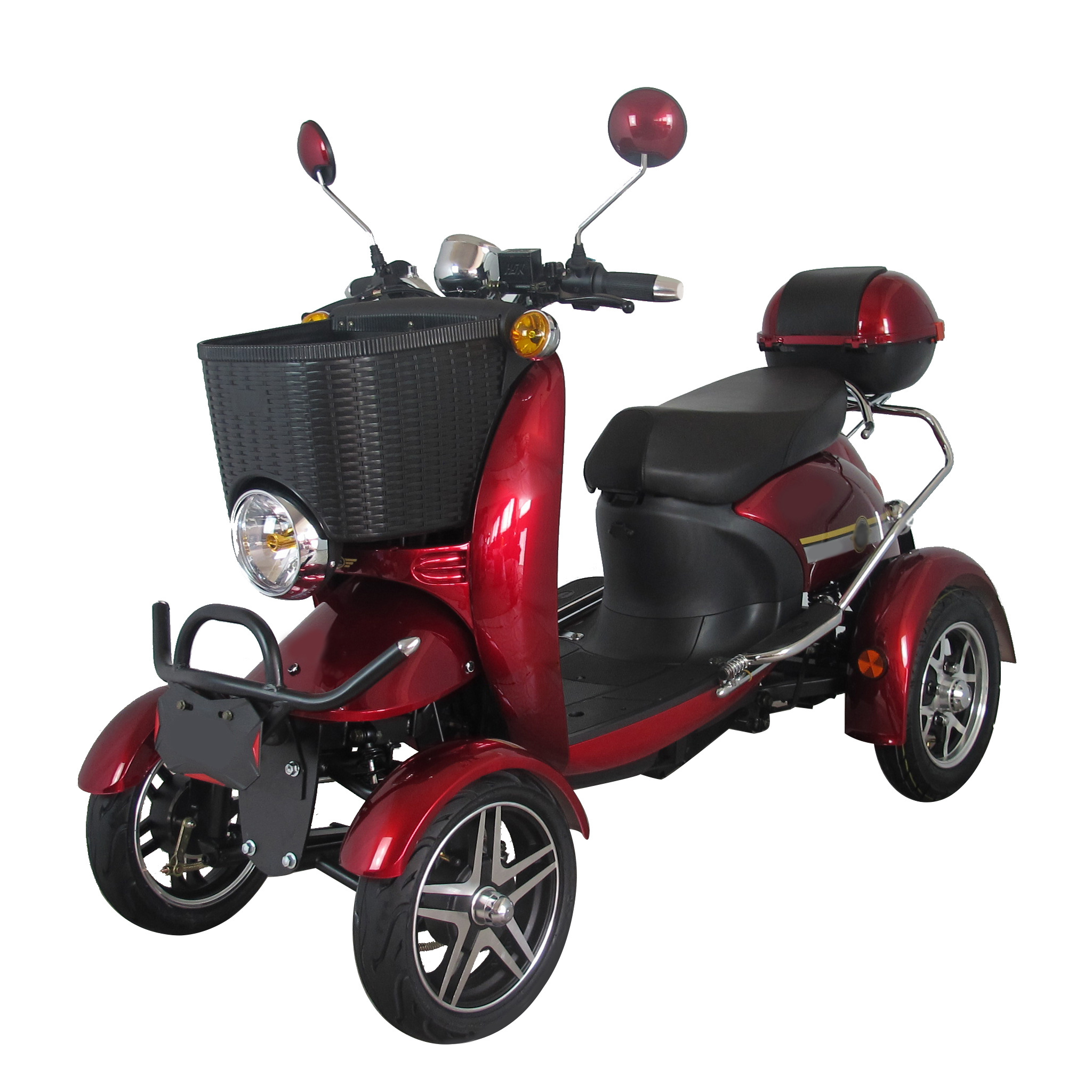 4 Wheels Electric Passenger Tricycle