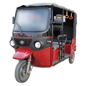 Bajaj Passenger Auto Tricycle 60V1500W Battery Operation Three Wheel Adult Electric Rickshaw