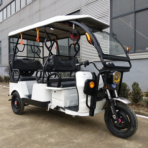 Battery operated adult 3 wheel electric tricycle Bajaj tuk tuk electric vehicles