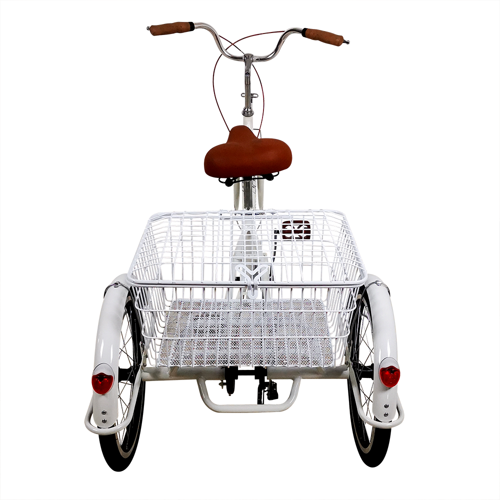 Customized manufacturer LM28 26'' *1.95 factory trike 3 wheel bicycle adult chopper tricycle foldable 3 three wheel bike