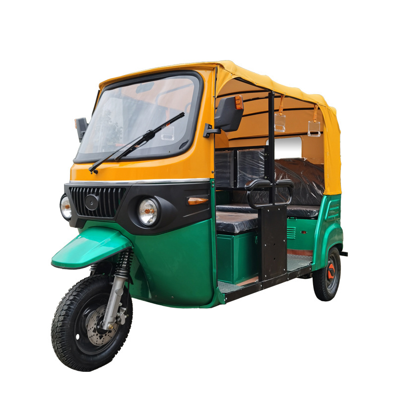 Taxi passenger Lithium Battery Bajaj Auto Rickshaw With Good Price