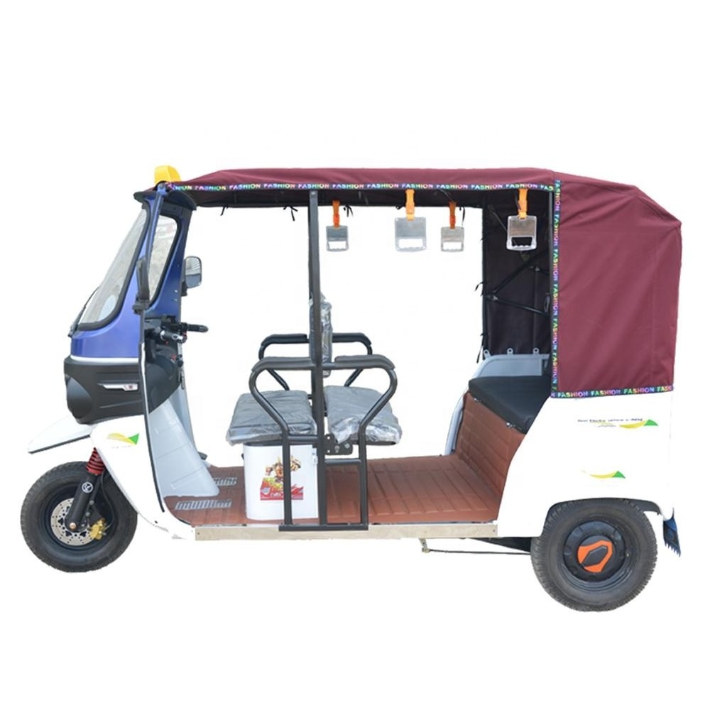 India Type Electric Rickshaw Electric Bajaj Passenger Auto Rickshaw for Sale