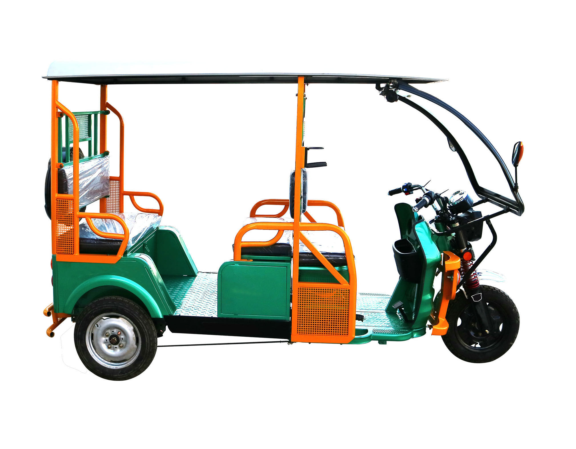 Battery operated adult 3 wheel electric tricycle Bajaj tuk tuk electric vehicles