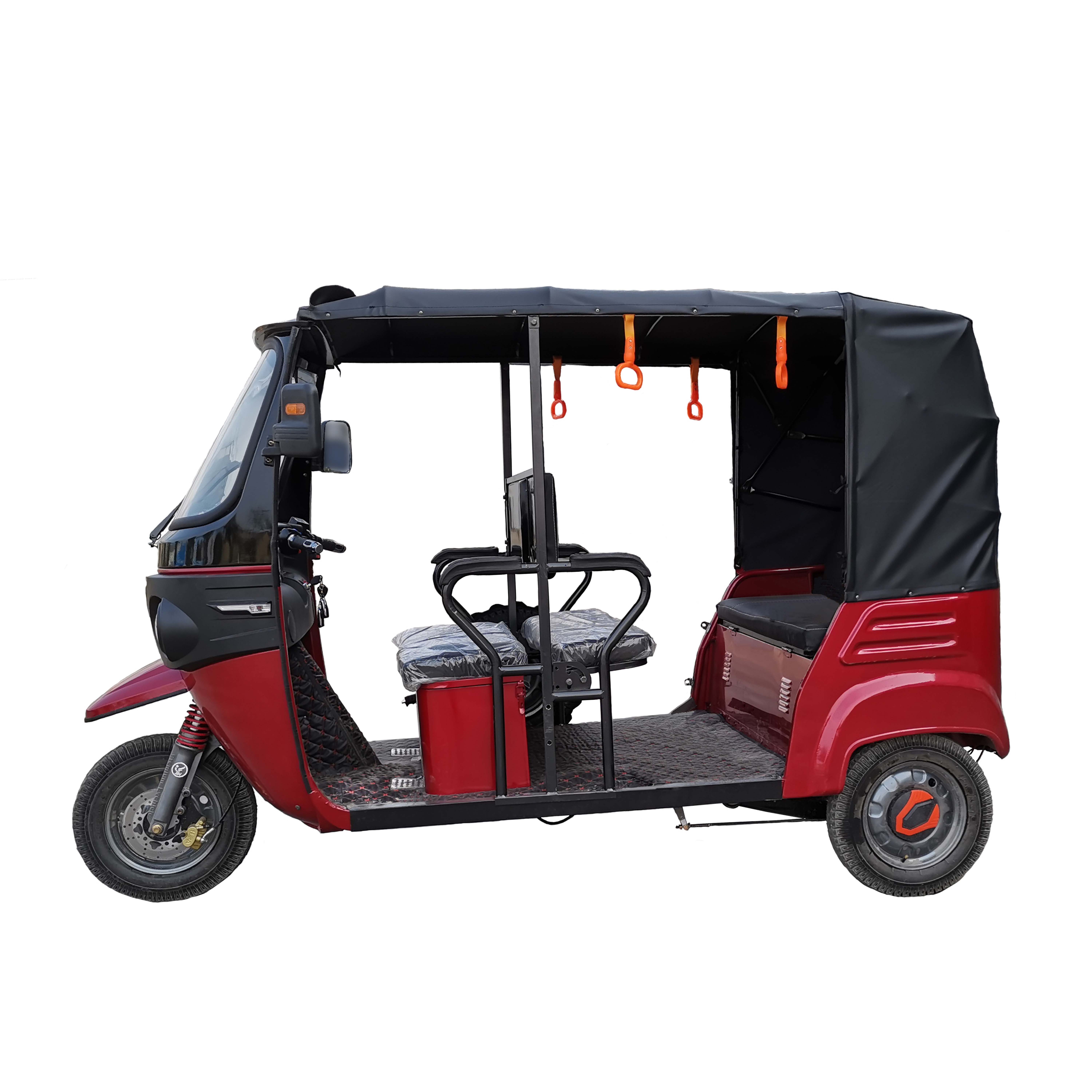 60V1800W 2200W rickshaw electric 3 Wheel Auto Gasoline Electric Hybrid Tuk Tuk For Taxi