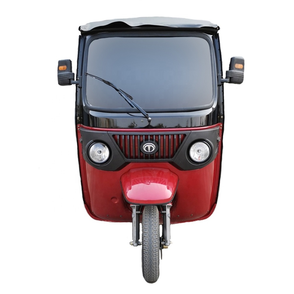 Bajaj Passenger Auto Tricycle 60V1500W Battery Operation Three Wheel Adult Electric Rickshaw