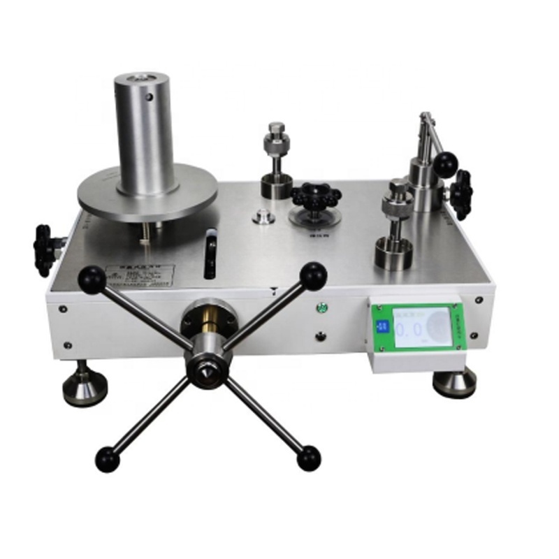 60Mpa Pressure Gauge Tester Calibrator Deadweight calibration tester Dead Weight Tester for Clean Room