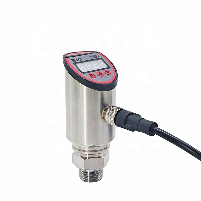 OEM Industrialize Digital Pressure with 4 Digit Display  Controller Pressure Switch