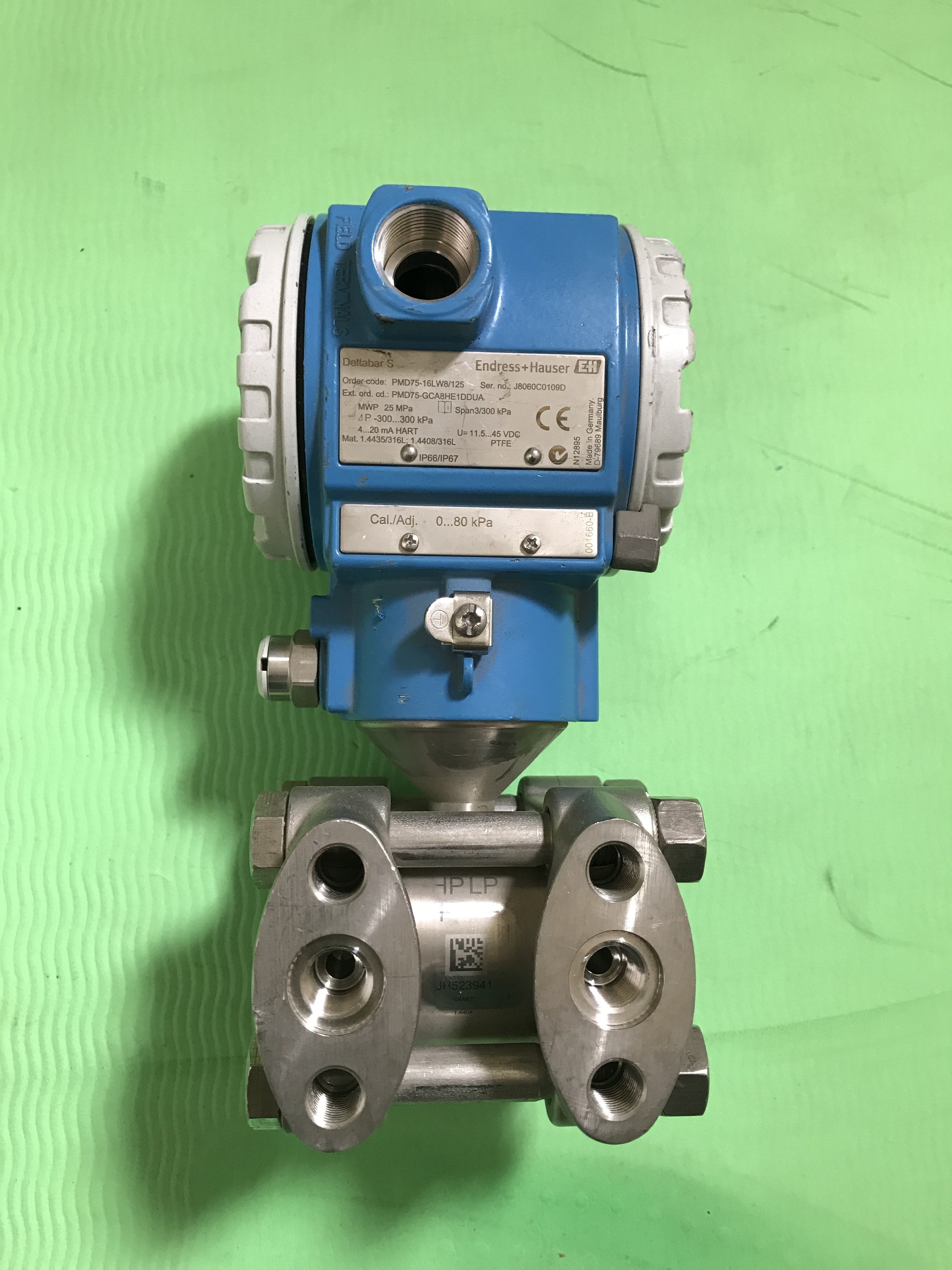 Endress Hauser pressure transmitter pmd75 deltabar differential pressure transmitter pmc51