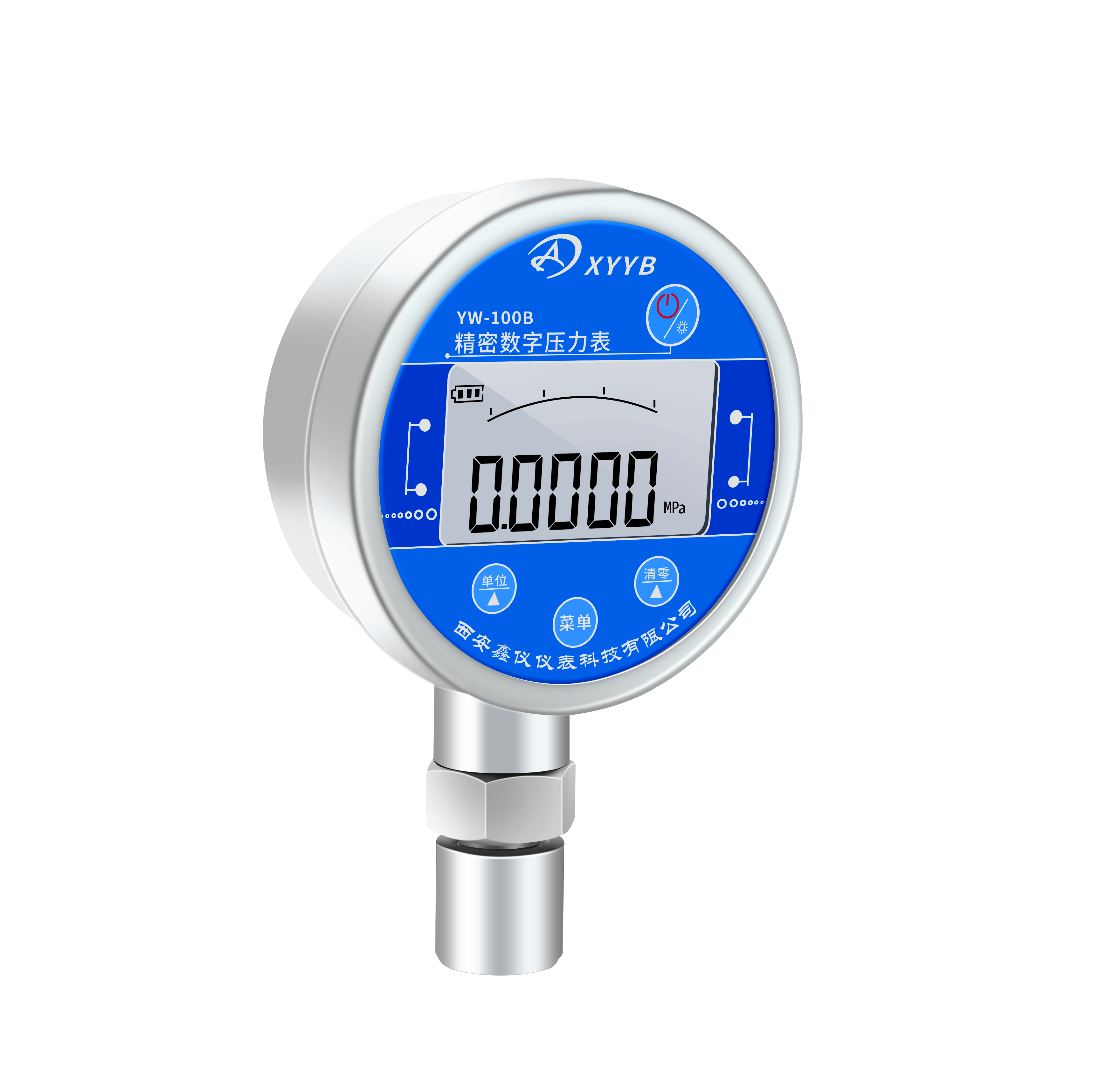 Stainless steel 100MM 0.25% Digital Air Hydraulic Pressure Gauge