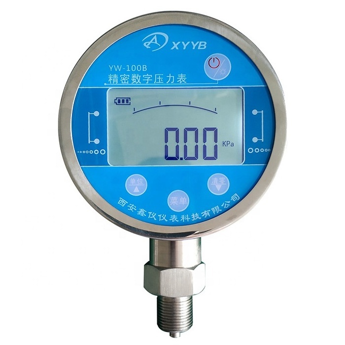 100MM Large Dial 60Mpa Panel Pressure Gauge Accuracy 0.05 Precision Digital Pressure Gauge