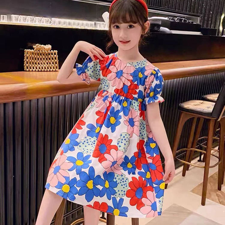 Hot Selling Girls Velvet Party dress Autumn Winter Children Ruffle dress Girls Party dress