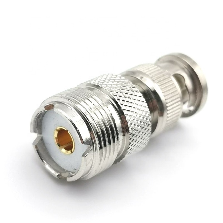 RF Coaxial bnc male to uhf Female Type Connector Adapter