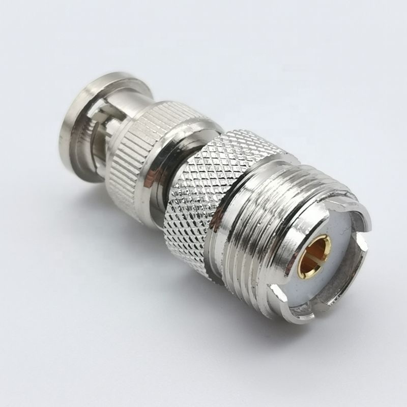 RF Coaxial bnc male to uhf Female Type Connector Adapter