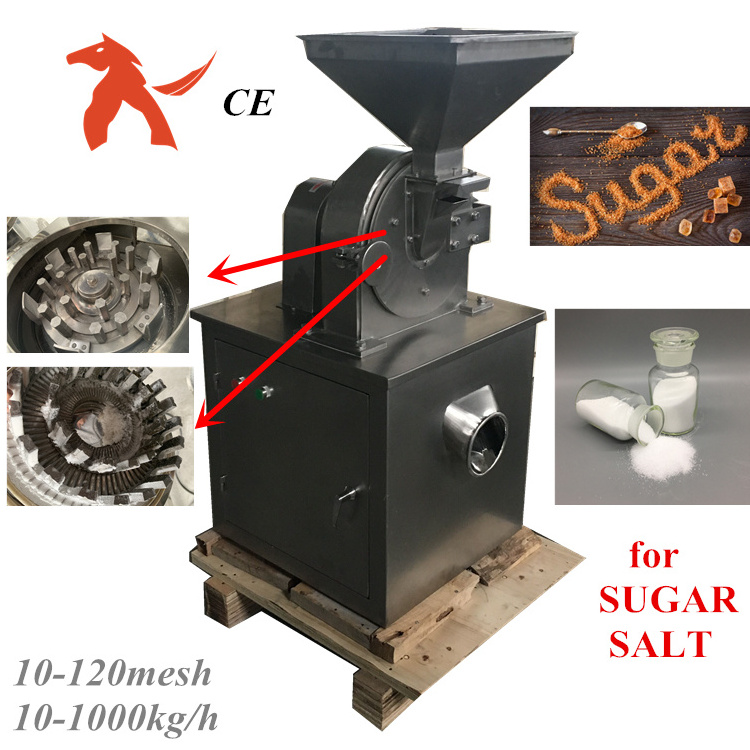 Icing Sugar Lump Salt Pulver Grinding Crushing Industrial Fine Powder Grinder Pulverizer