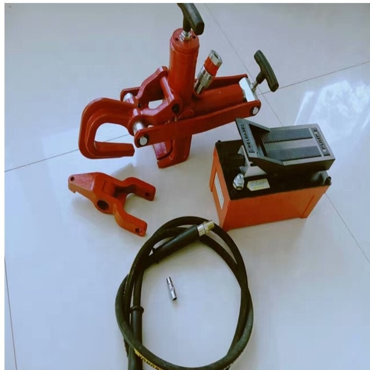 Portable loader and truck tire changing hydraulic bead breaker tire stripper