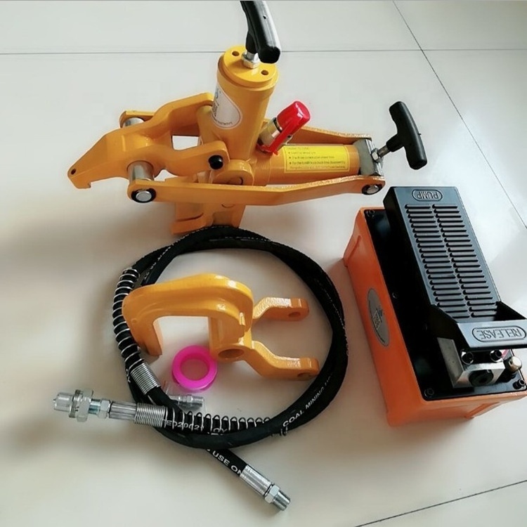 Portable loader and truck tire changing hydraulic bead breaker tire stripper