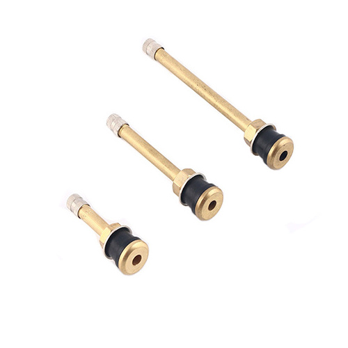 TR500 Brass Premium Tubeless Truck Clamp-In Valves Tire Valve Stems