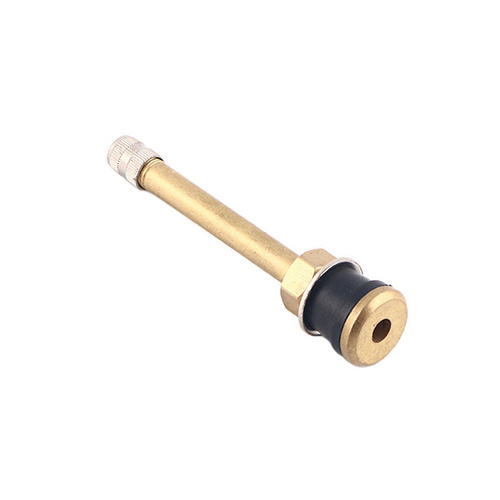 TR500 Brass Premium Tubeless Truck Clamp-In Valves Tire Valve Stems