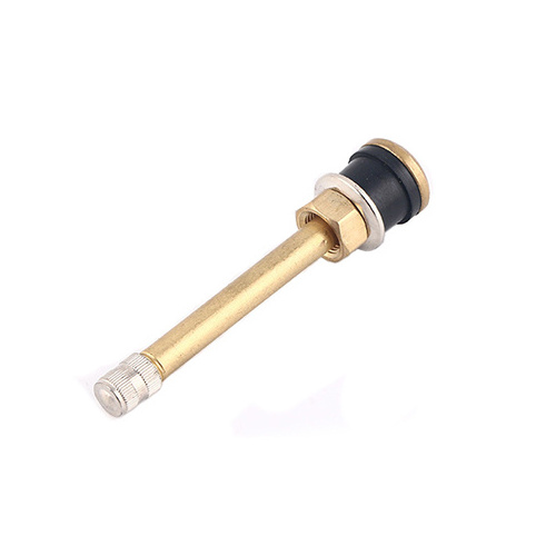 TR500 Brass Premium Tubeless Truck Clamp-In Valves Tire Valve Stems