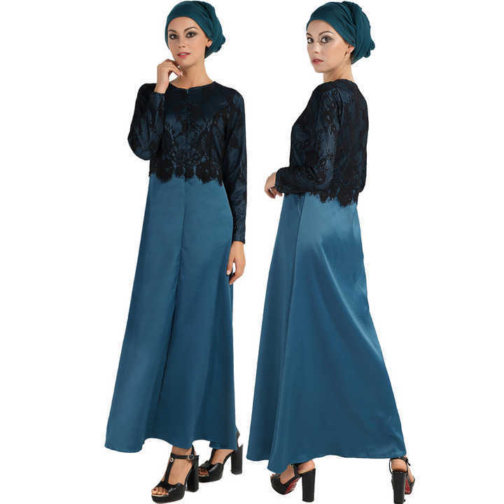 2024 Turkish Muslim Arabic Abaya Dubai Abaya-Chic-Dub African Boubou Kaftan Abaya Dresses With Skirt