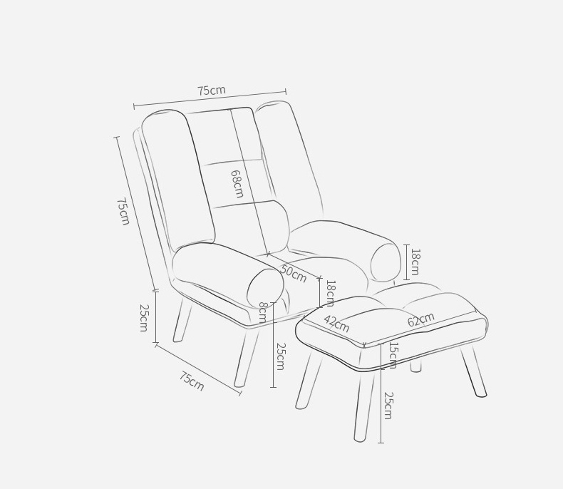 Dropshipping Floor Reclining Japanese Futon Sofa Bed Modern Furniture Folding Adjustable Upholstered Folding Sofa Bed