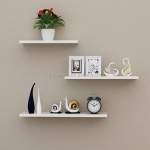 MDF decoration furniture floating wall shelf