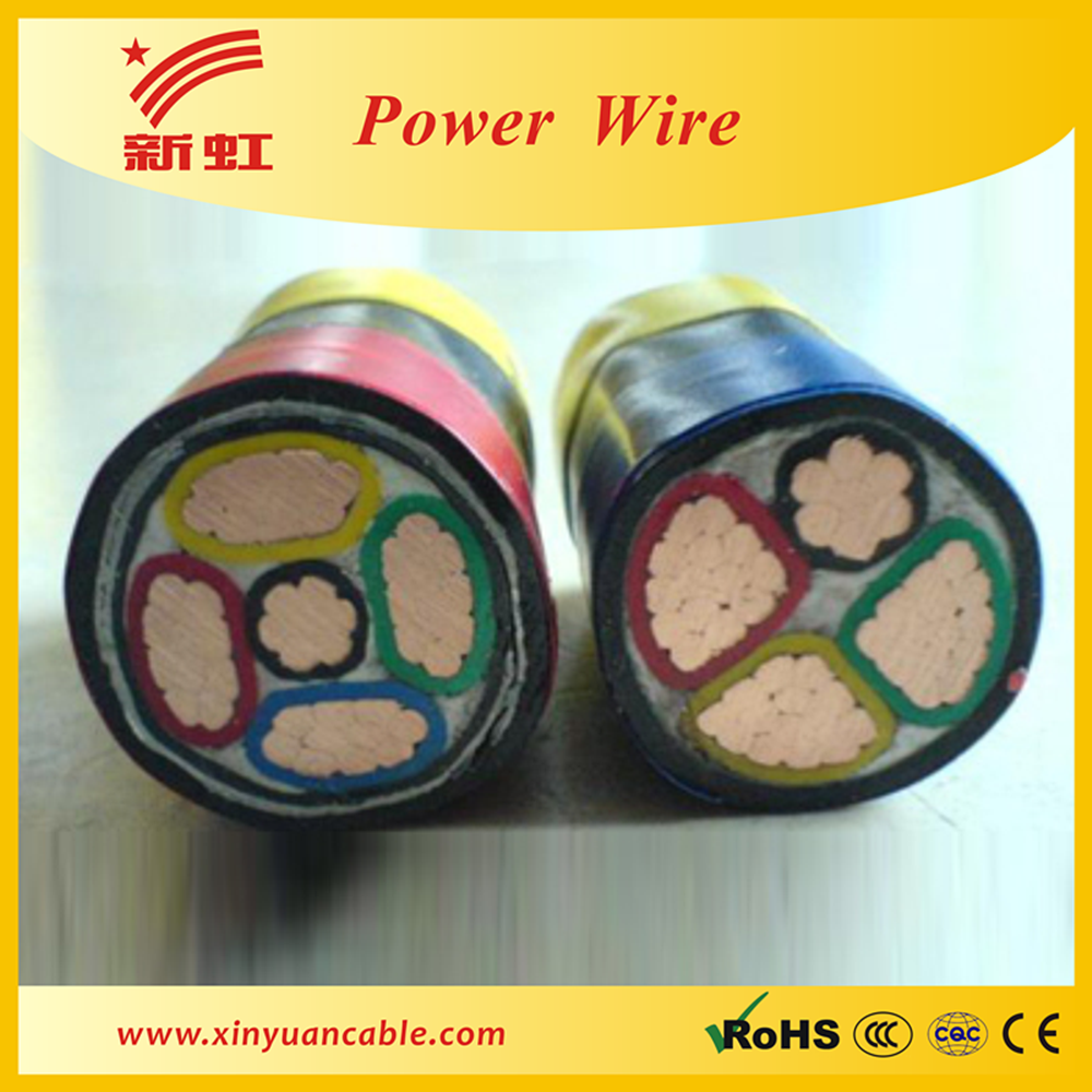 factory direct NAYY Aluminum core PVC insulated steel tape armored PVC sheath power cable