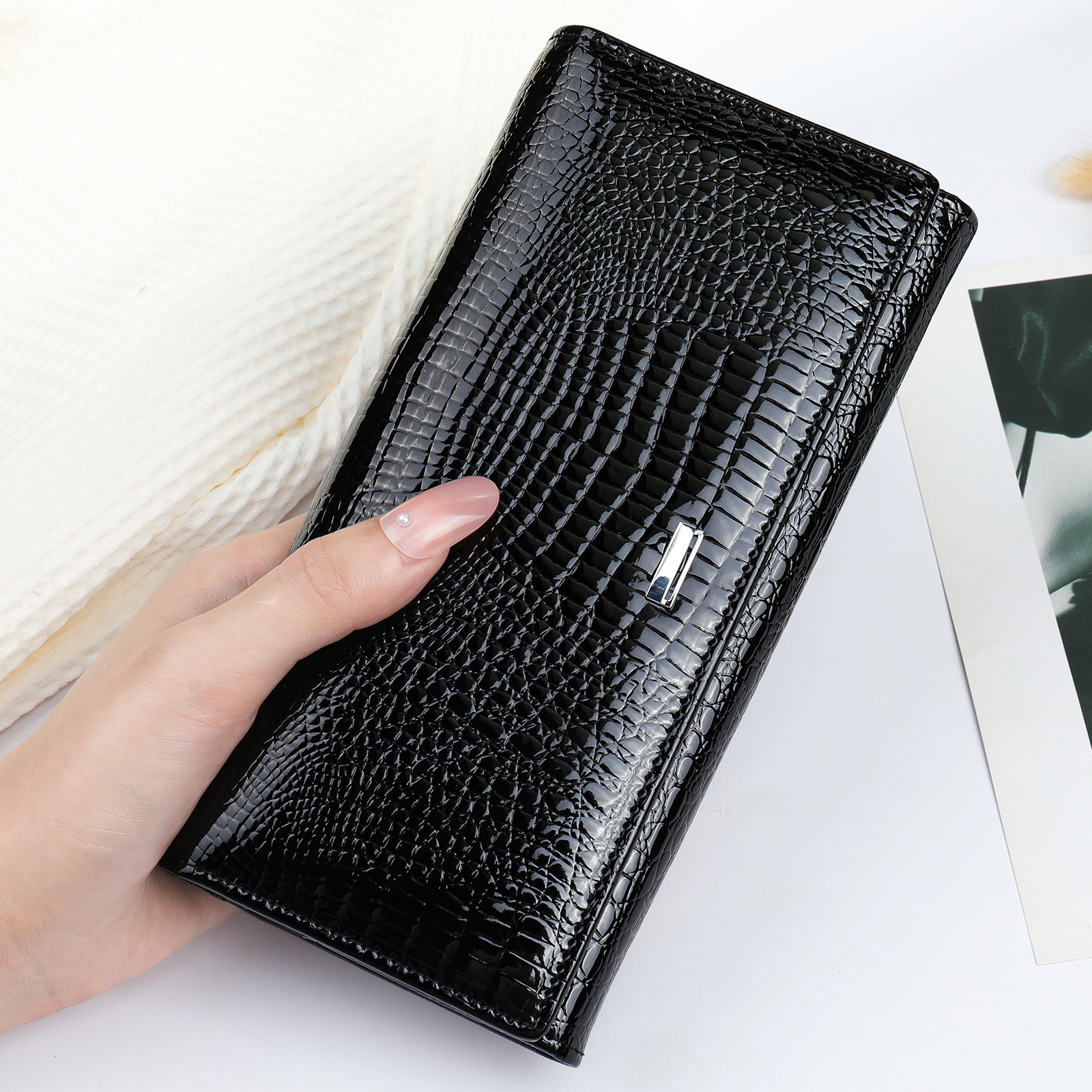 Wholesale Purse Women Senior Sense Handbag Women Leather Change Baotou Layer Cowhide Purse Bag