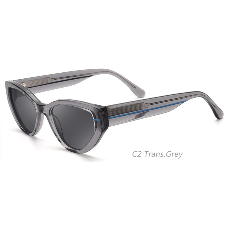 Acetate Eyewear High Quality And Popular Hand Polished Sunglasses  UV400 Lens