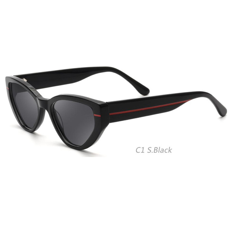 Acetate Eyewear High Quality And Popular Hand Polished Sunglasses  UV400 Lens