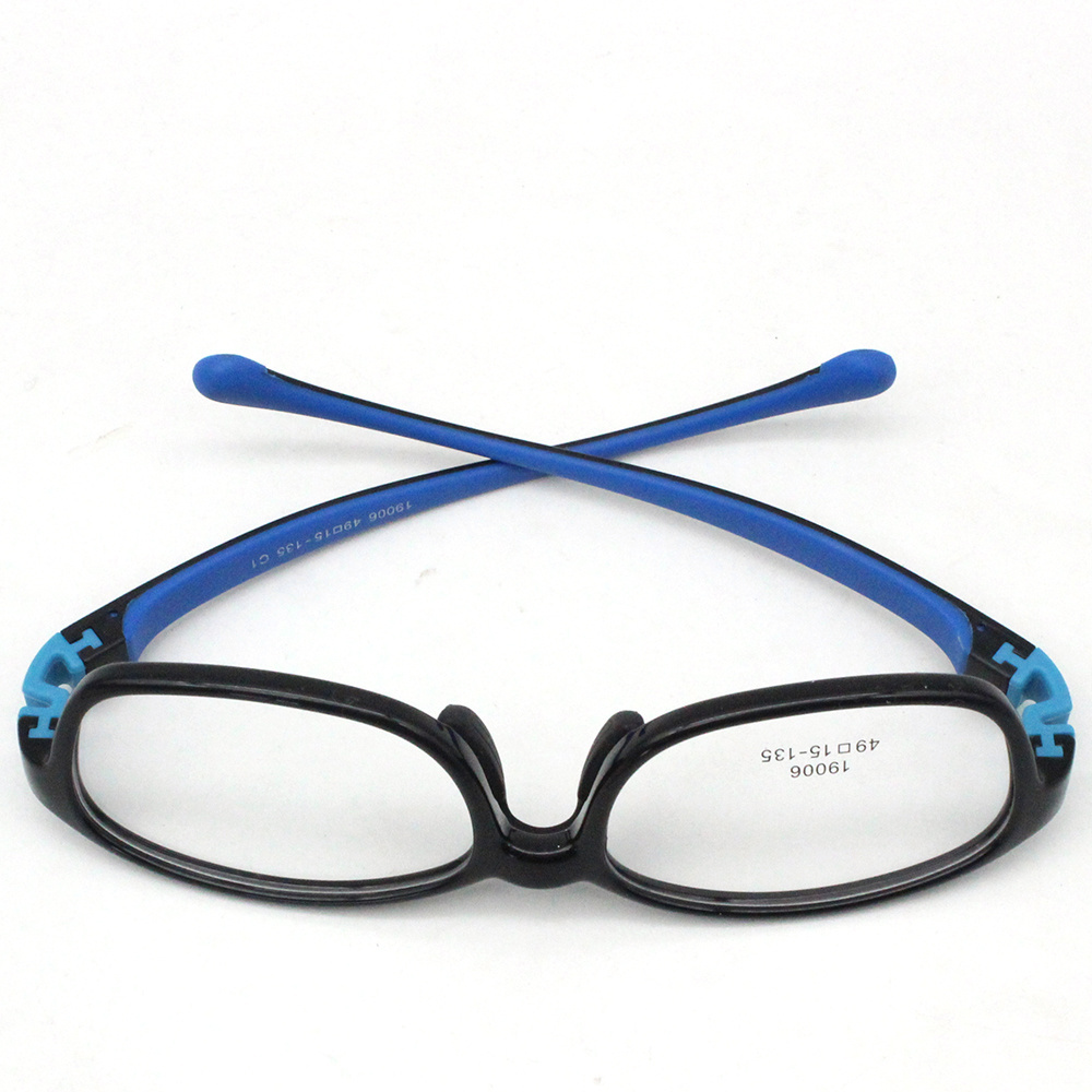 2020 New Fair shown Silicone kids fashion glasses soft material prescription glasses kids big glasses plastic for kids