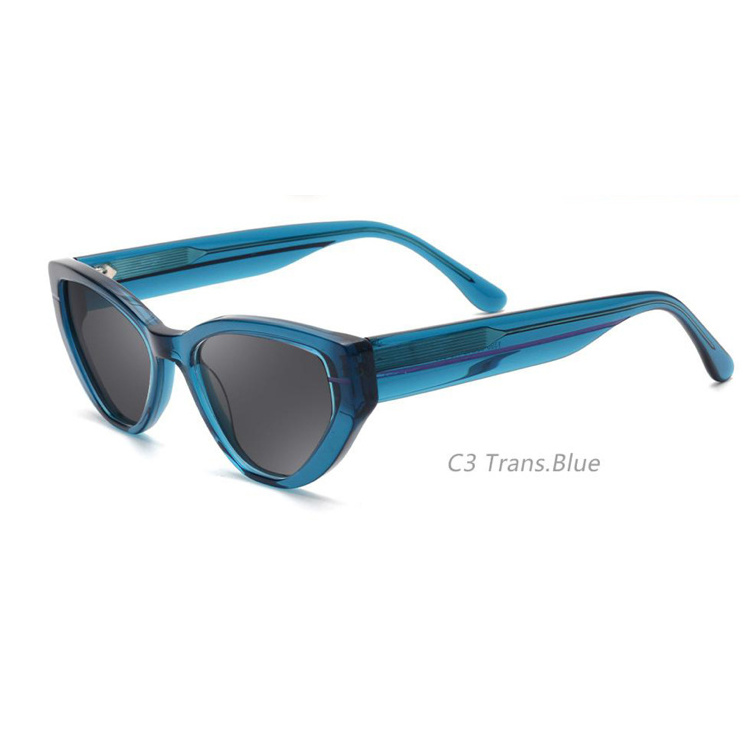 Acetate Eyewear High Quality And Popular Hand Polished Sunglasses  UV400 Lens