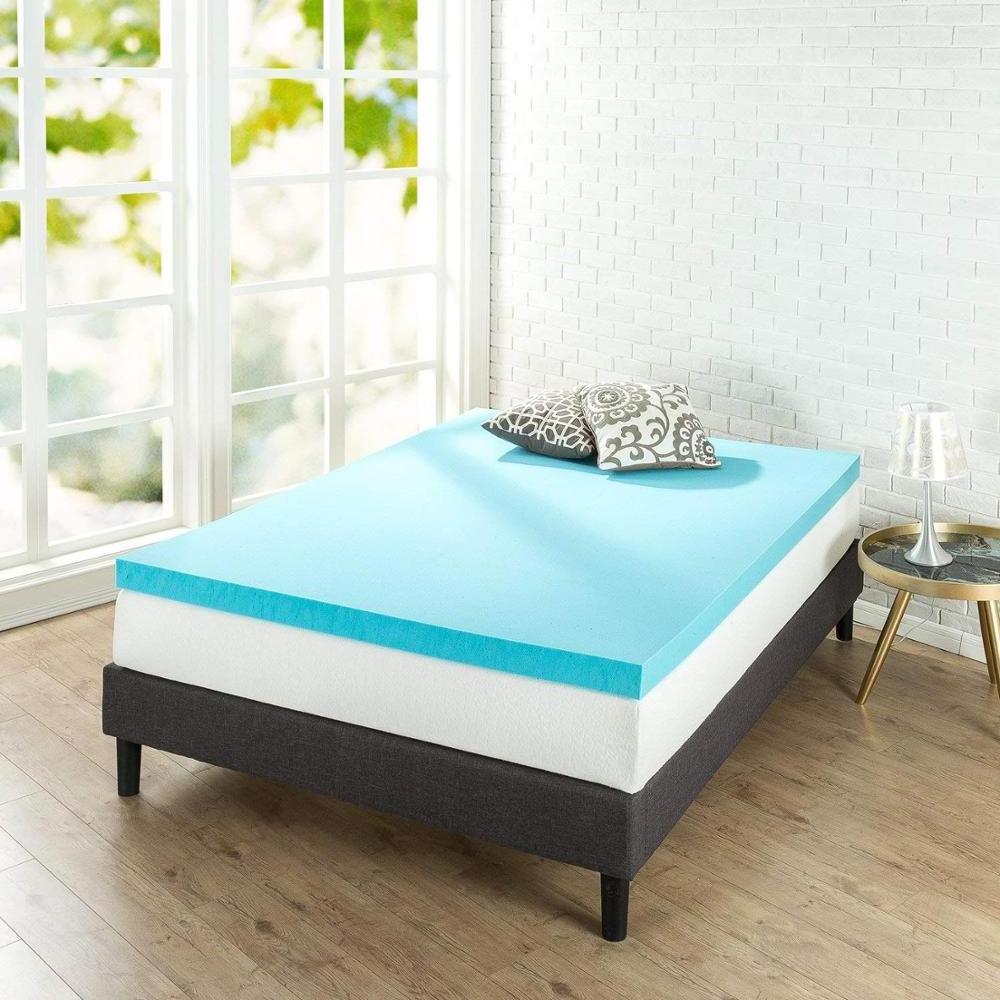 cooling gel infused Memory Foam Mattress Topper