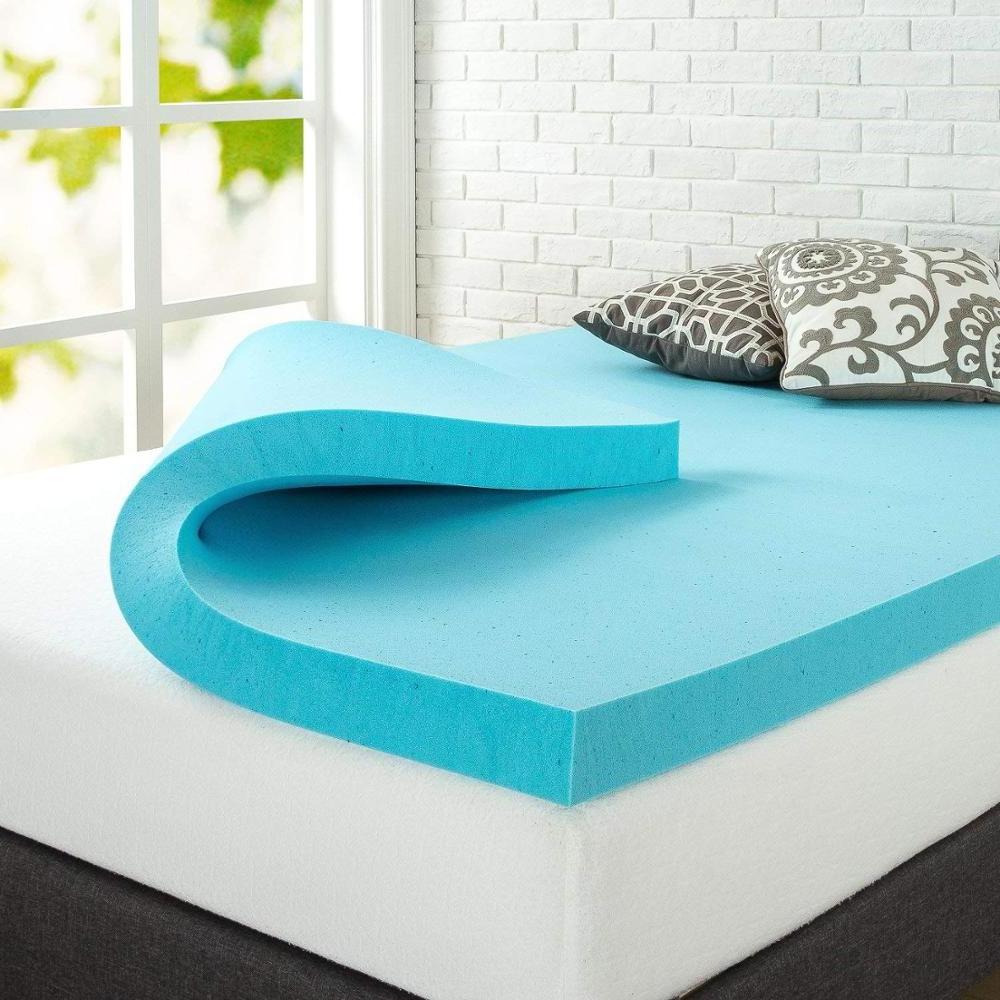 cooling gel infused Memory Foam Mattress Topper