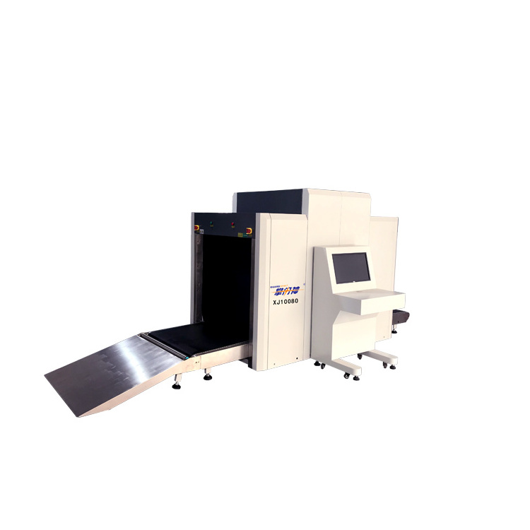 Large Tunnel Size XJ100100 Airports X Ray baggage scanner 100x100 x-ray baggage scanner x-ray luggage scanner