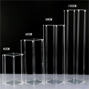 Crystal Acrylic Flower Stand Wedding Decoration Main Table Ornaments party event stage property Acrylic Centerpiece Flower Stand