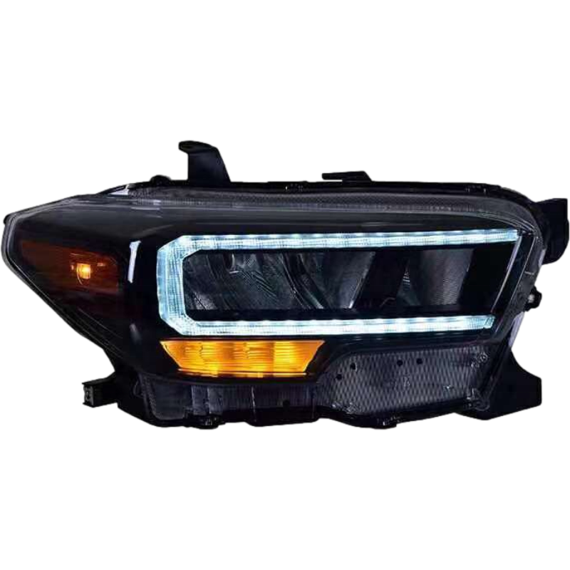 Latest High Quality Full LED Front Lamp Headlight for Toyota Tacoma 2020 Plug and Play Yellow Light at 12V