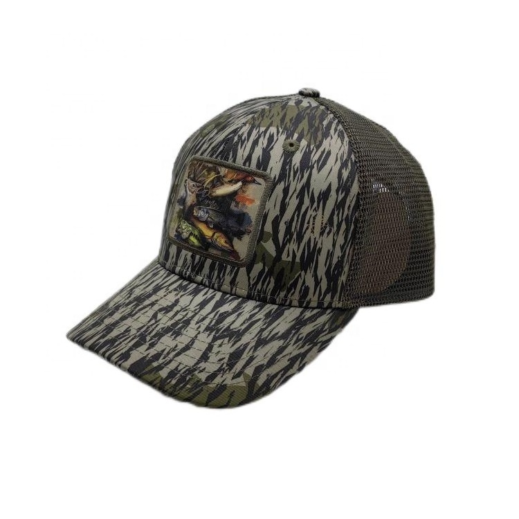 Australia Country Legacy Animal Patch Embroidered Logo Baseball Snap Back Mesh Hat Trucker Cap