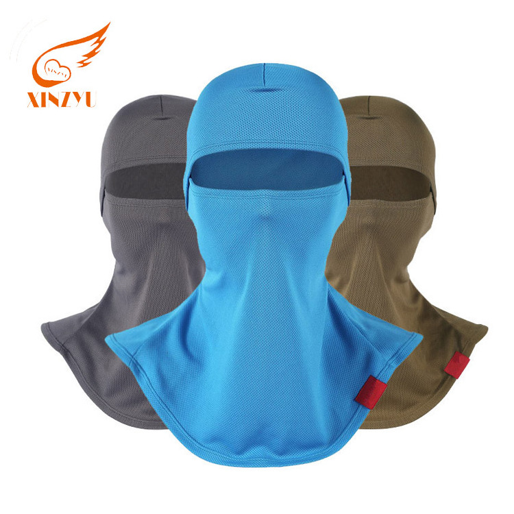 UV Protection Cap Full Face Motorcycle Helmet Liner Balaclava Face Mask