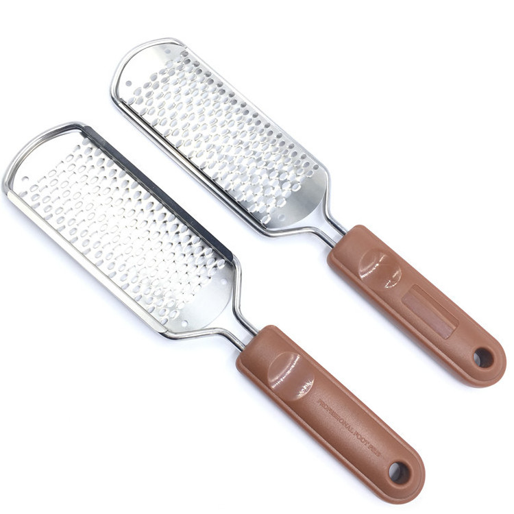 Professional wholesale metal foot files stainless steel pedicure foot file