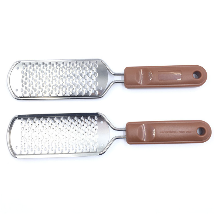 Professional wholesale metal foot files stainless steel pedicure foot file