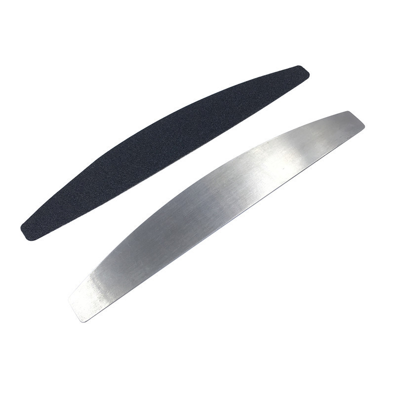 Stainless steel nail file replaceable sandpaper metal nail file