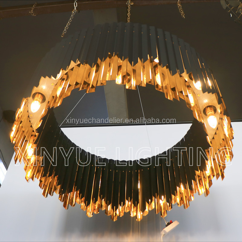 nordic round modern gold black chandelier black chandelier design american design chandelier for living room