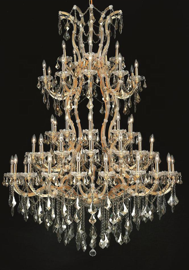 Modern luxury large crystal chandelier custom project candle chandelier pendant light villa hotel lobby living oom wedding party