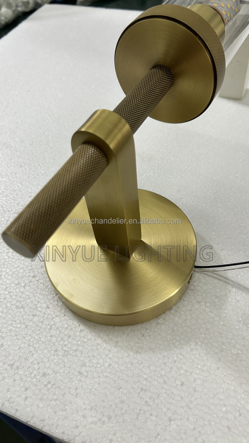 brass copper wall lamp sconce glass lampshade indoor hallway restaurant decorative wall light