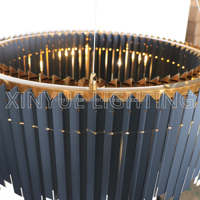 nordic round modern gold black chandelier black chandelier design american design chandelier for living room